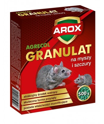 Granulat na myszy i szczury 500g AROX