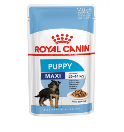 Karma morka saszetka Maxi Puppy 140g dla szczeniąt Royal Canin