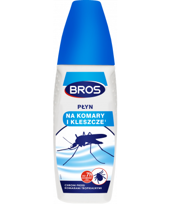 Płyn na komary i kleszcze DEET (15%) 100 ml BROS