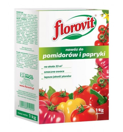 Nawóz FLOROVIT papryka i pomidor 1kg