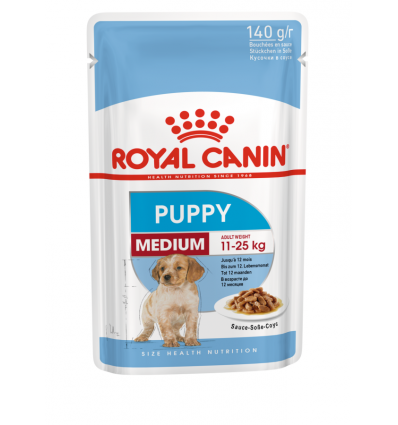 Medium Puppy karma mokra saszetka 140g Royal Canin