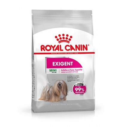 Karma dla wybrednych psów ras małych Mini Exigent 1kg Royal Canin
