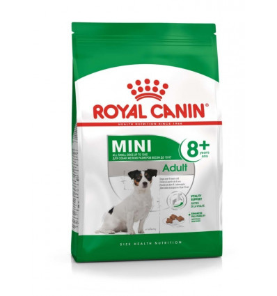 Karma dla psów ras małych Mini Adult 8+ 2kg Royal Canin