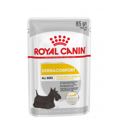 Saszetka karma mokra dla psów Dermacomfort 85g Royal Canin