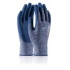 Rękawice NATURE TOUCH rozm.8 niebieskie