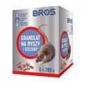 Granulat na myszy i szczury 1kg - 5 x saszetka 200g BROS