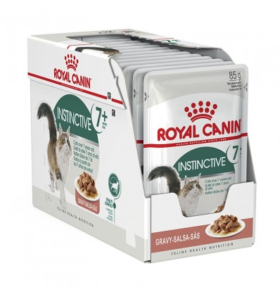Zestaw Royal Canin Instinctive 7+ karma mokra w sosie 12x85g