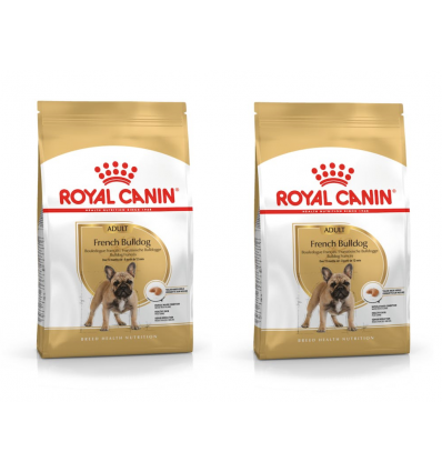 Zestaw Royal Canin French Bulldog Adult karma sucha 2x1,5 kg