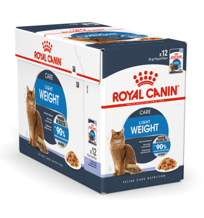 Zestaw Royal Canin Light Weight Care karma mokra w galaretce 12x85g