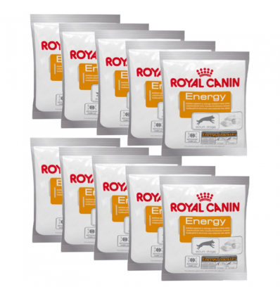 Zestaw 10 x 50g karma uzupełniająca SupDog Energy Royal Canin