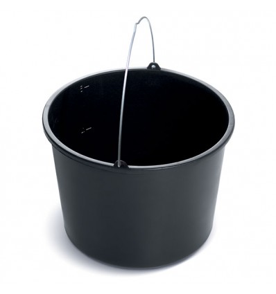 Czarne wiadro Bucket 5l PROSPERPLAST