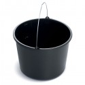 Czarne wiadro Bucket 5l PROSPERPLAST