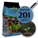 Ziemia do wysiewu nasion z włóknem kokosowym BIOVITA 20L