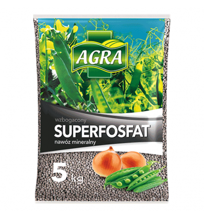 AGRA Nawóz granulowany Superfosfat wzbogacony 5 kg