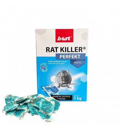 Pasta na myszy i szczury Rat Killer Perfekt 1 kg BEST
