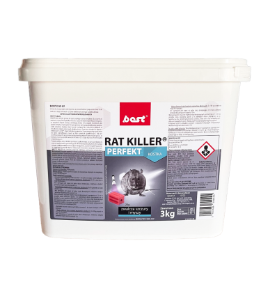 Kostka na myszy i szczury Rat Killer Perfekt 2,5 kg BEST