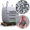 BIG BAG Grys granitowy DALMATYŃCZYK  BIOVITA 8-16 mm 1000kg TONA