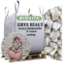 BIG BAG Grys biały marmurowy (Biała Marianna) 8-16 mm 1000kg TONA
