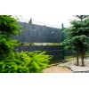 SKARDEN Taśma ogrodzeniowa PCV fence tape 19cmx35m 450g/m2 Antracyt + klipsy