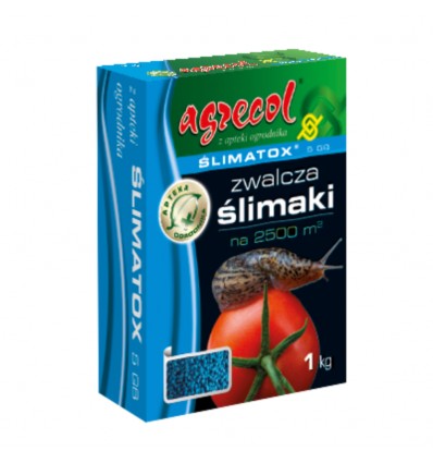 Ślimatox 5 GB zwalacza ślimaki 1kg Agrecol