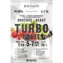 Drożdże winiarskie Turbo Fruit 5-7 dni 40 g Browin