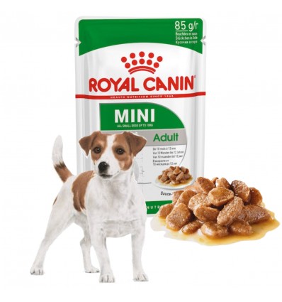 Mini Adult karma mokra dla psów saszetka 85g Royal Canin