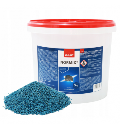 Granulat gryzoniobójczy Normix niebieski 5 kg Best-Pest