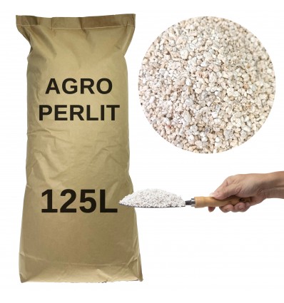 AGRO PERLIT ogrodniczy 125L (frakcja 3-6mm)