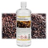Płaski Biokominek 900x400 czarny mat z szybą  + Biopaliwo 1L aromatyczne espresso