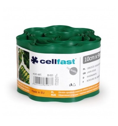 Obrzeże ogrodowe ciemna zieleń 10cmx9m Cellfast