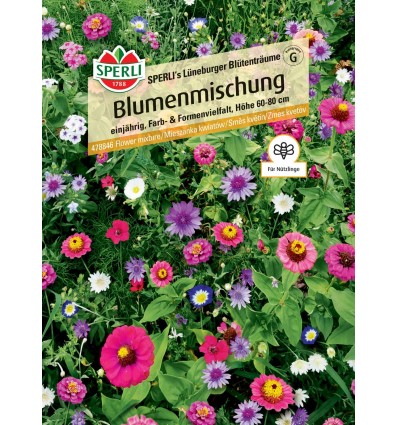 Mieszanka kwiatów 'SPERLI's Lüneburger Blütenträume' Nasiona PREMIUM Sperli