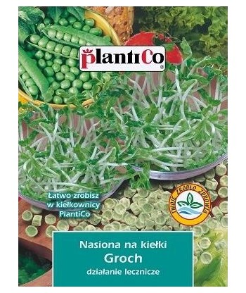 Nasiona na kiełki - Groch 80g PlantiCo