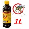Olej parafinowy do lamp, świec i pochodni przeciw komarom 1L