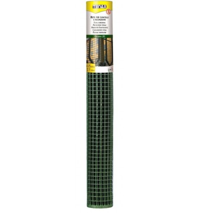 Siatka ogrodowa Quadra 1x50m oczko 5mm zielona LUSTAN