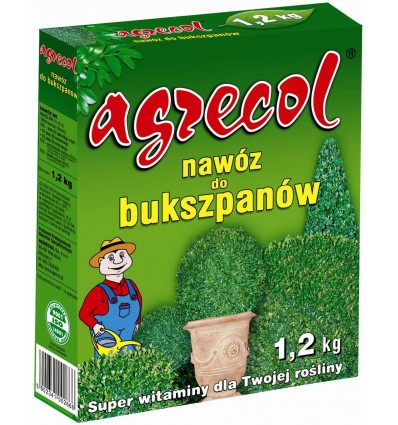 Nawóz do roślin bukszpanów 1,2kg Agrecol