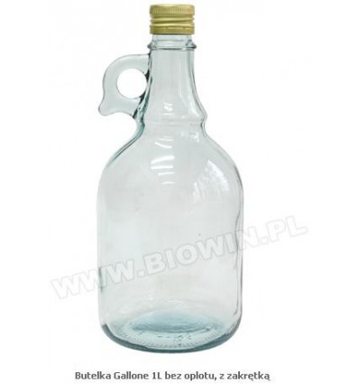 Butelka Gallone 0,5L z zakrętką BIOWIN