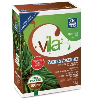 Nawóz do roślin iglastych SUPER SCANDIC YARA VILA 1kg