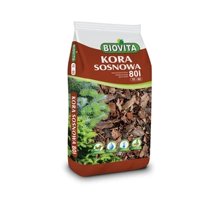 Kora mielona sosnowa BIOVITA 10-60 mm 80L