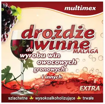 Drożdże winne MALAGA EXTRA Multimex