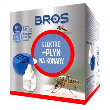 ELEKTRO + płyn na komary 60 NOCY ochrony BROS