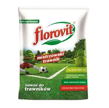 Florovit nawóz do trawników z mchem - Mistrzowski Trawnik 10 kg