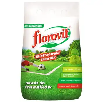 Florovit nawóz do trawników z mchem - Mistrzowski Trawnik 5kg