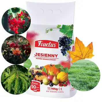 Fructus uniwersalny nawóz jesienny do trawników, krzewów, kwiatów 10 kg