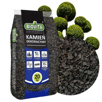 Grys czarny BIOVITA 5-11 mm 20kg kamień dekoracyjny