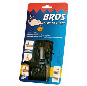 Łapka na myszy PLASTIKOWA BROS