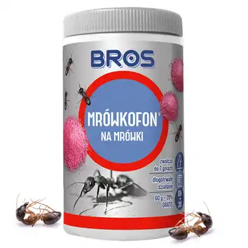 MRÓWKOFON granulat trutka przynęta na mrówki 60 g BROS