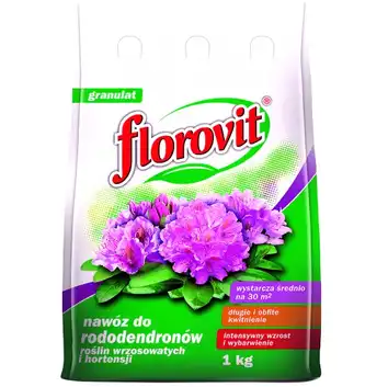Nawóz FLOROVIT dla rododendronów roślin wrzosowatych i hortensji 1 kg