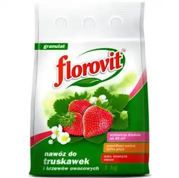 Nawóz FLOROVIT truskawka i poziomka 1kg