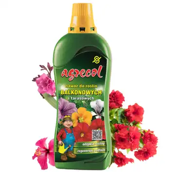 Nawóz do roślin balkonowych i tarasowych organiczno-mineralny 0,75L Agrecol