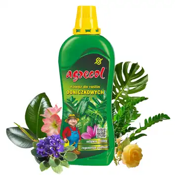 Nawóz  do roślin doniczkowych organiczno-mineralny płynny 0,75L Agrecol